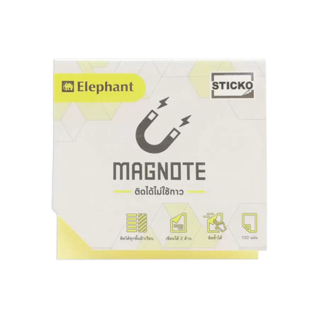giay note tu tinh 3 x 3 inch magnote elephant 100 to