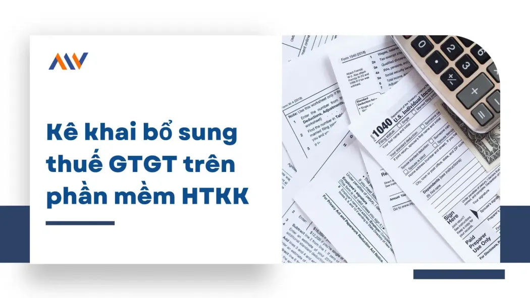 Ke khai bo sung thue GTGT tren phan mem HTKK