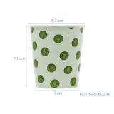 Ly giấy màu Casavi 6oz 180ml (30 cái)