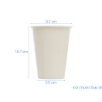 Ly giấy trơn 360ml (10 cái) - Ảnh 3