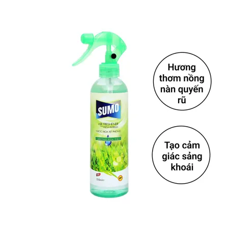 Nước hoa xịt phòng Sumo hương hoa cỏ 350ml