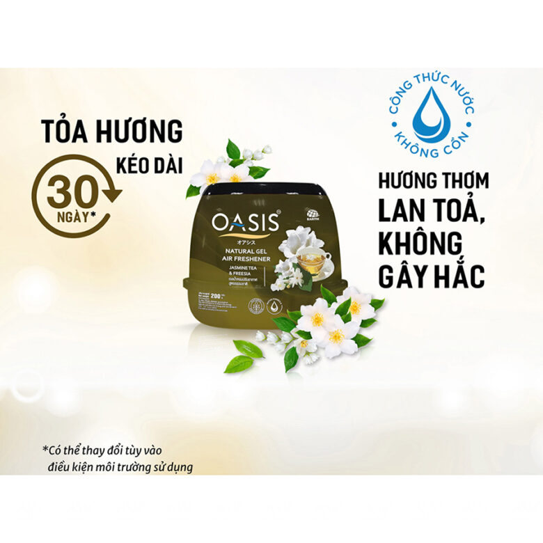 Sáp-Thơm-Oasis-Natural-Jasmine-Tea-&Amp;Amp;-Freesia-200G