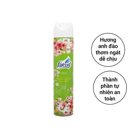 Xịt phòng Farcent hương hoa anh đào 320ml