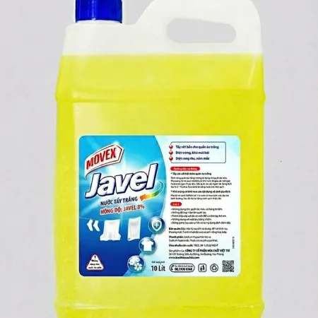 Nước Javel tẩy trắng can 10 lít