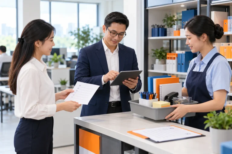 Quy trình đề nghị duyệt và cấp phát văn phòng phẩm trong doanh nghiệp
